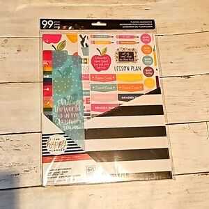 NWT Happy Planner Big Size Teacher Planner Accessories Kit